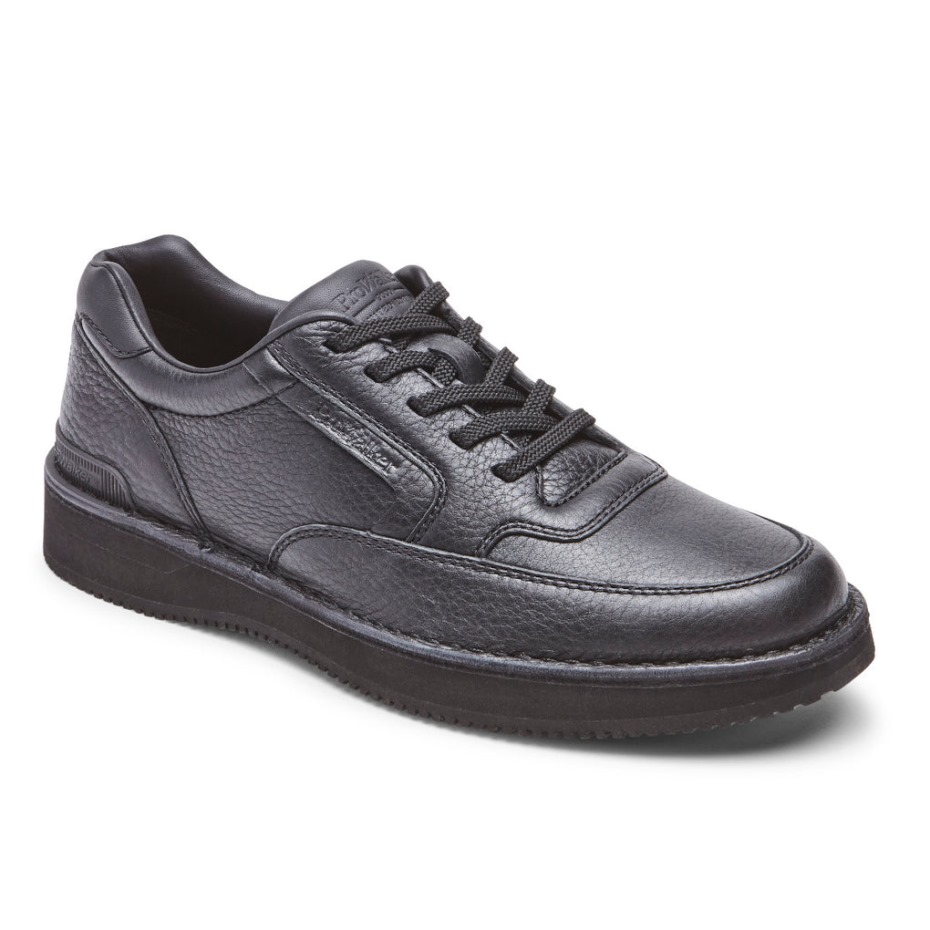 Rockport Hombre 9000 Prowalker Edición Limitada Triple Negro Lea