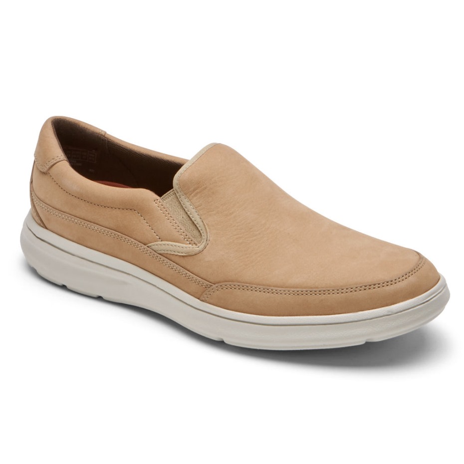 Rockport Beckwith Slip-on Cornstalk Nubuck Para Hombre