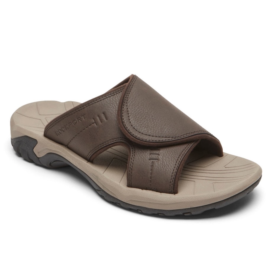 Sandalia Rockport Byron Para Hombre Java