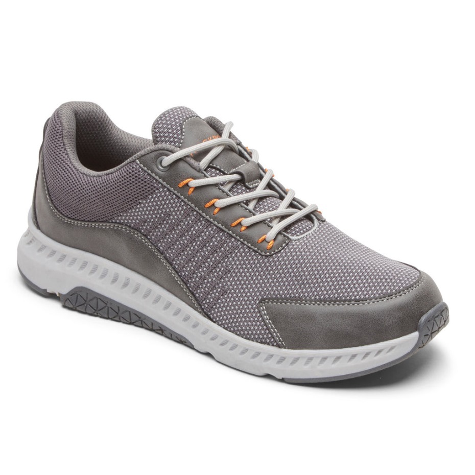 Rockport Calhoun Ubal - Zapatillas Para Hombre, Color Gris