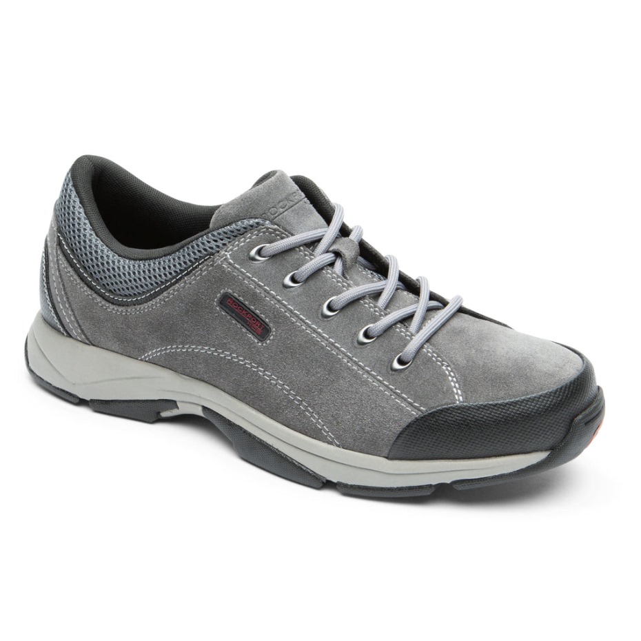 Rockport Hombre Chranson Con Cordones Acero Gris Sde