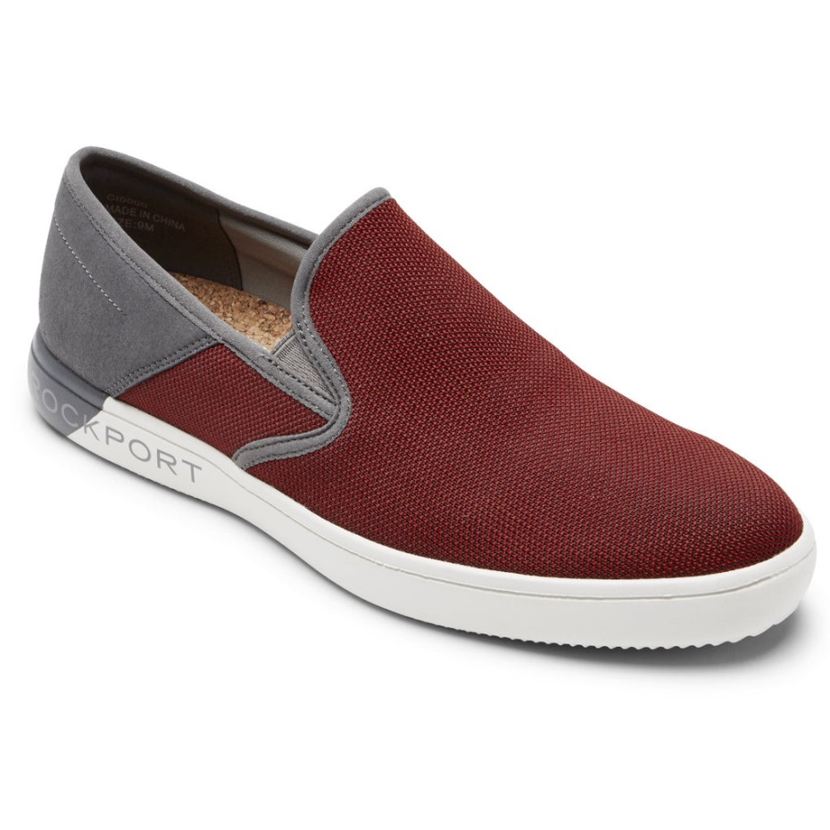 Rockport Colle - Zapatillas De Malla Sin Cordones Para Hombre Redwood Multi Mesh
