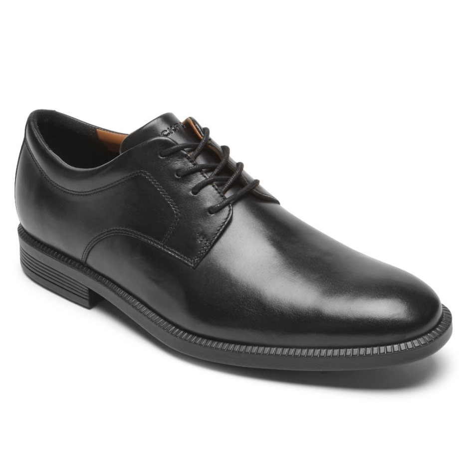 Rockport Men's Dressports Plus Plain Toe Oxford Negro