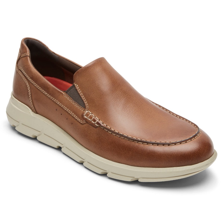 Mocasines Venecianos Grady De Rockport Para Hombre Bronceado