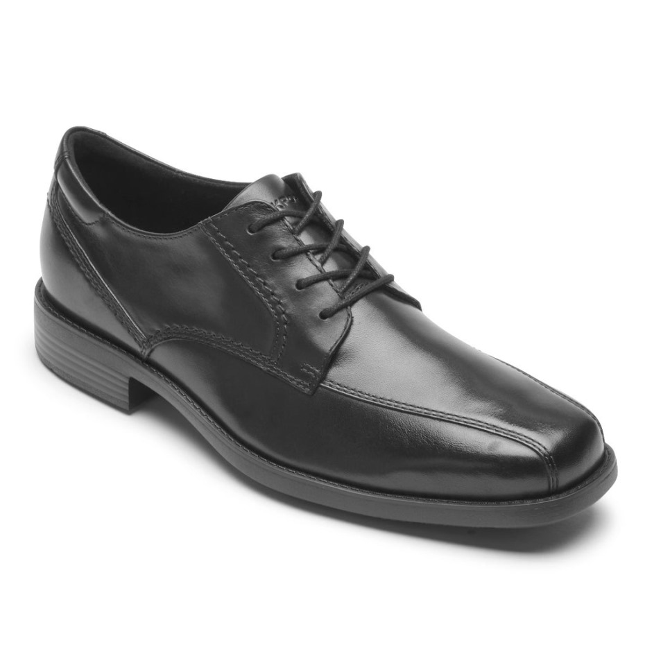 Rockport Men's Greyson Bike Toe Oxford Negro