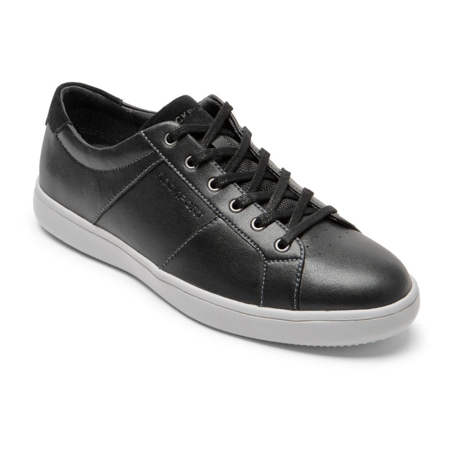 Rockport Men's Jarvis Lace-to-Toe Sneaker Black II