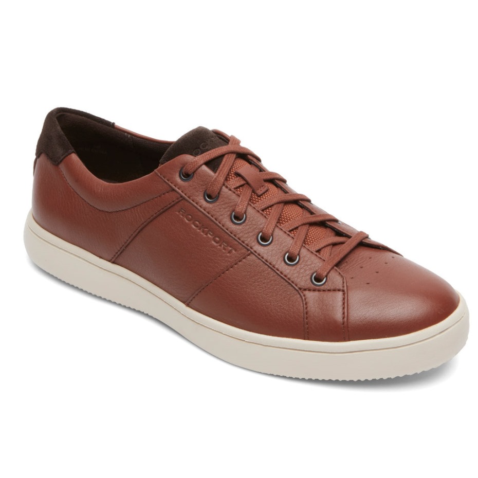 Rockport Men's Jarvis Lace-To-Toe Sneaker Coñac