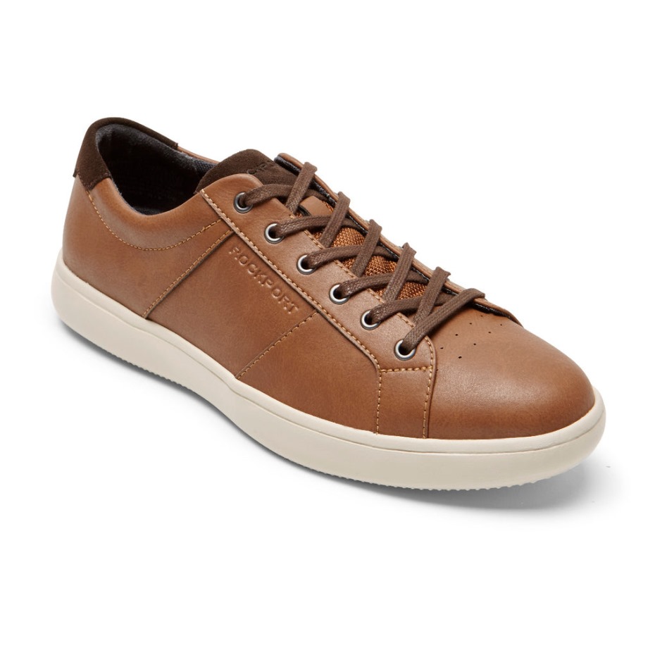 Rockport Men's Jarvis Lace-To-Toe Sneaker Tan