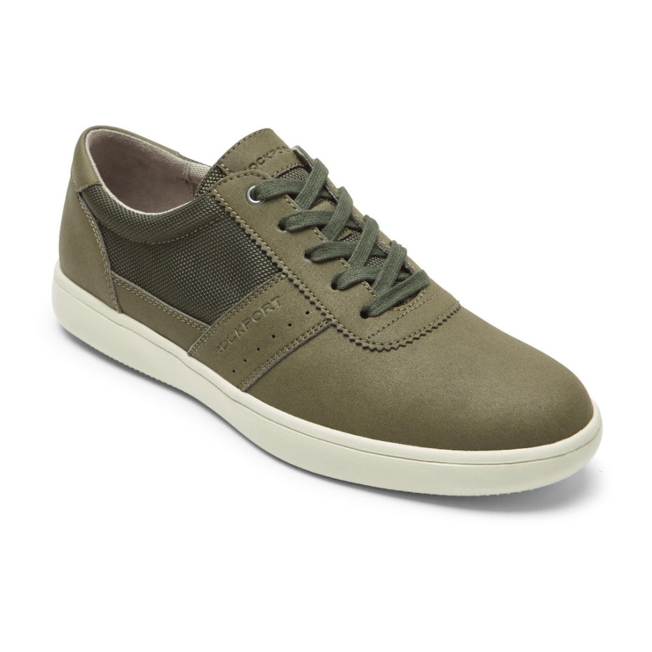 Zapatillas Rockport Hombre Jarvis Verde Oliva