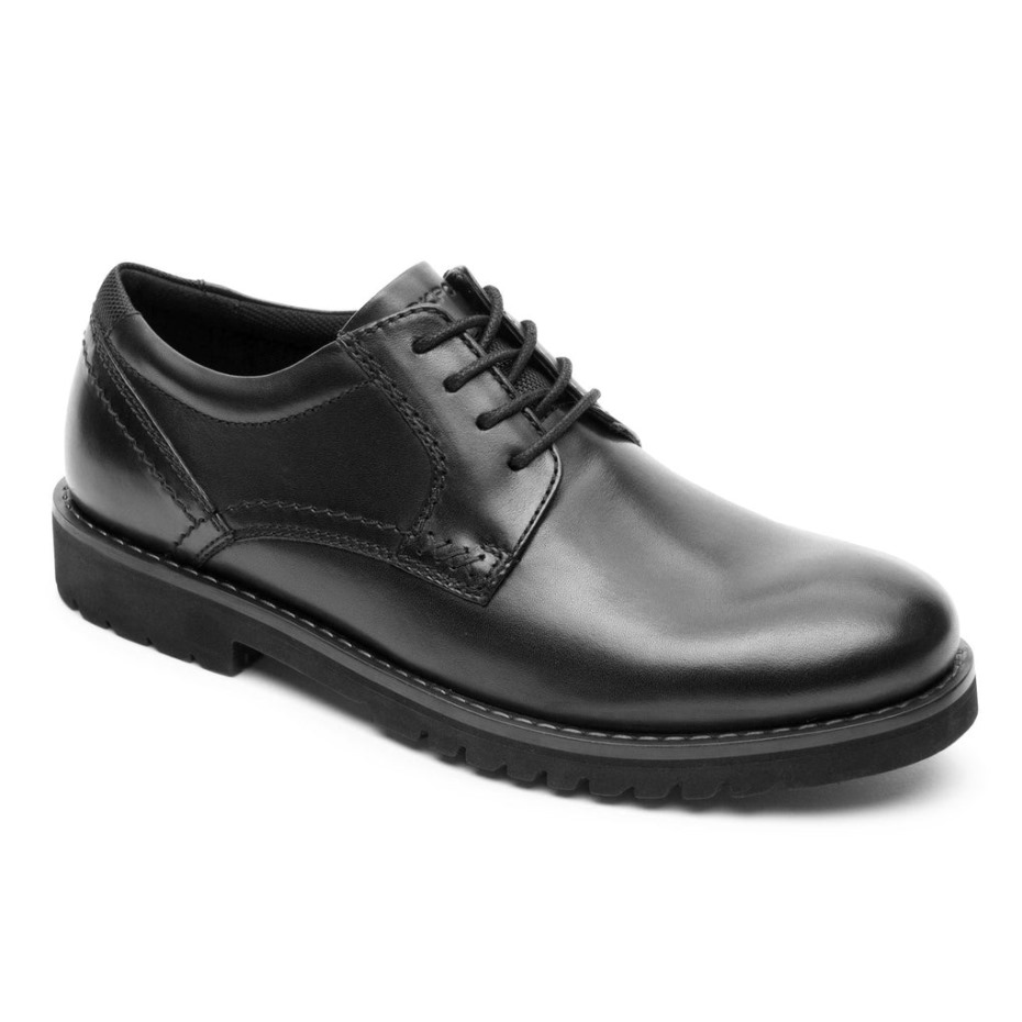 Rockport Hombres Mitchell Oxford Negro