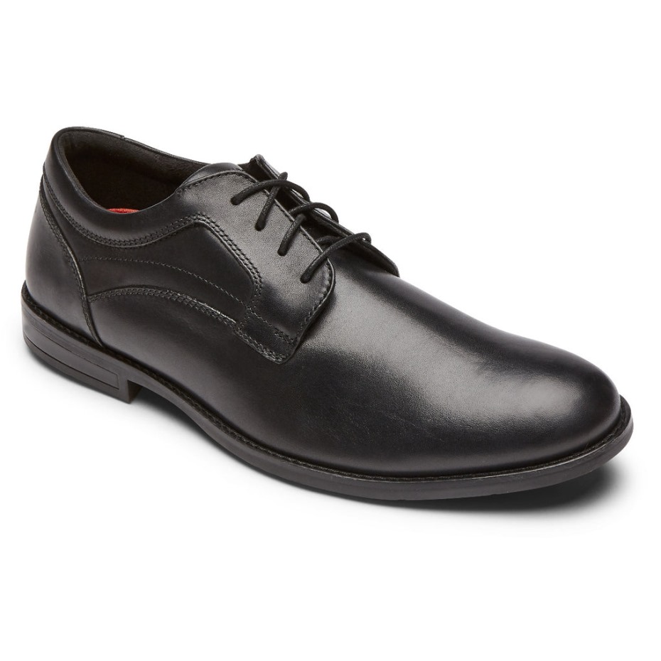 Rockport Men's Mykel Plain Toe Oxford Negro