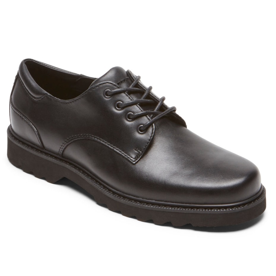Rockport Hombres Northfield Impermeable Oxford Negro