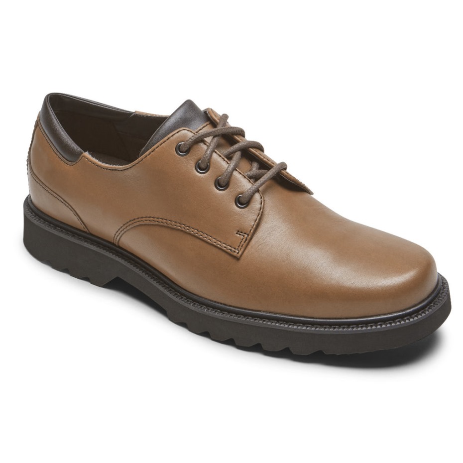 Rockport Men's Northfield Waterproof Oxford Marrón Oscuro