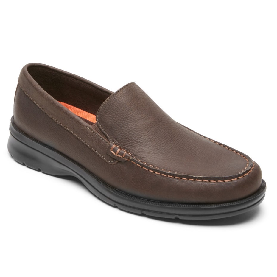 Mocasines Venecianos Palmer De Rockport Para Hombre Java Caído