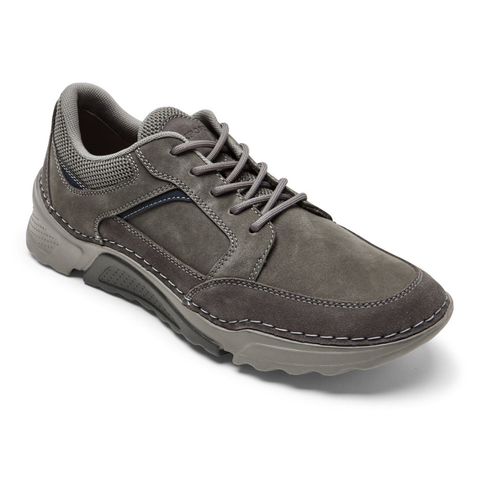 Zapatillas Rockport Hombre Rocsports Guardabarros Acero Gris