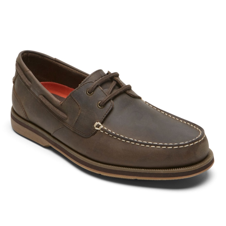 Rockport Southport - Zapato Náutico Para Hombre, Avena