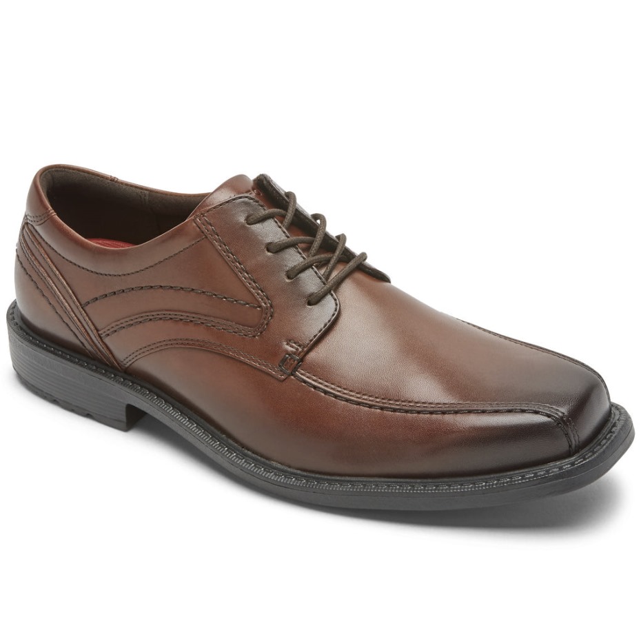 Rockport Men's Style Leader 2 Bike Toe Oxford Nuevo Marrón Degradado