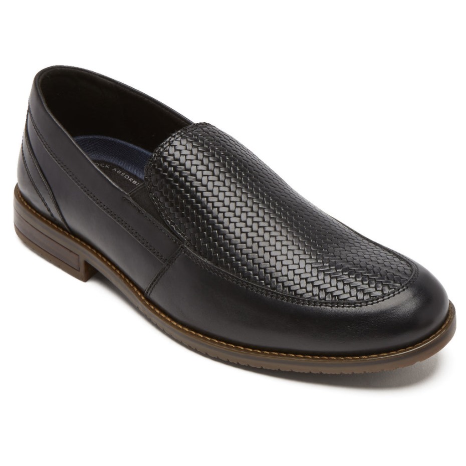 Mocasín Tejido Estilo Propósito 3 De Rockport Para Hombre Negro