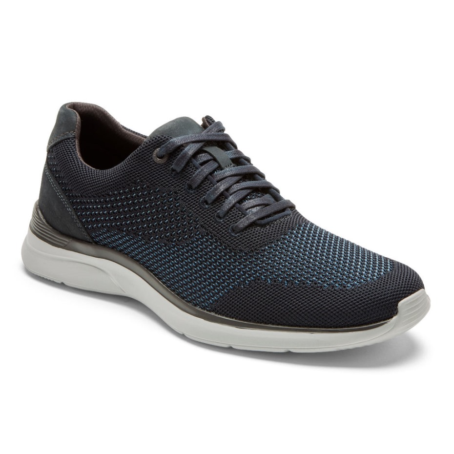 Zapatillas De Deporte Rockport Total Motion Active Mesh Para Hombre New Dress Blues Ii