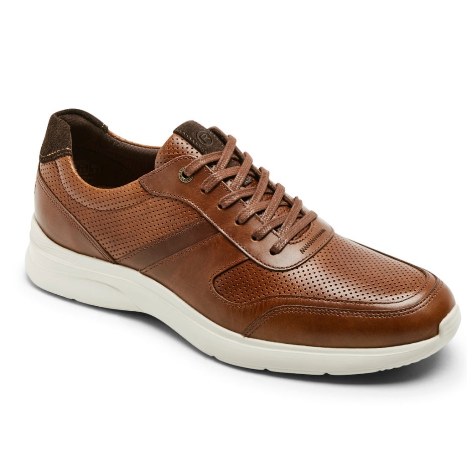 Guardabarros Rockport Total Motion Active Para Hombre, Bronceado