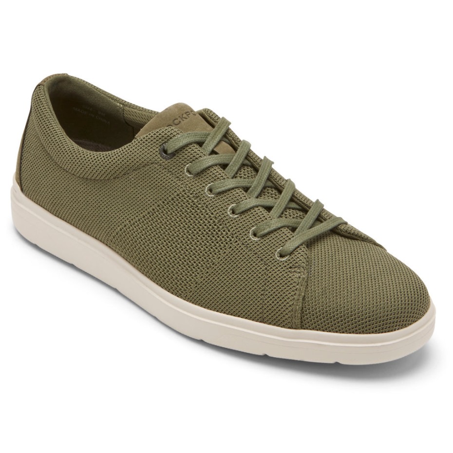 Zapatillas Rockport Hombre Total Motion Lite Mesh Verde Oliva