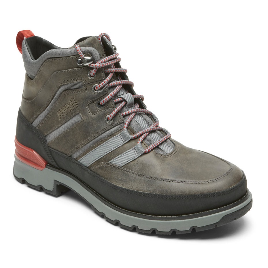 Rockport Hombre Total Motion Trek Bota Moderna-impermeable Acero Gris