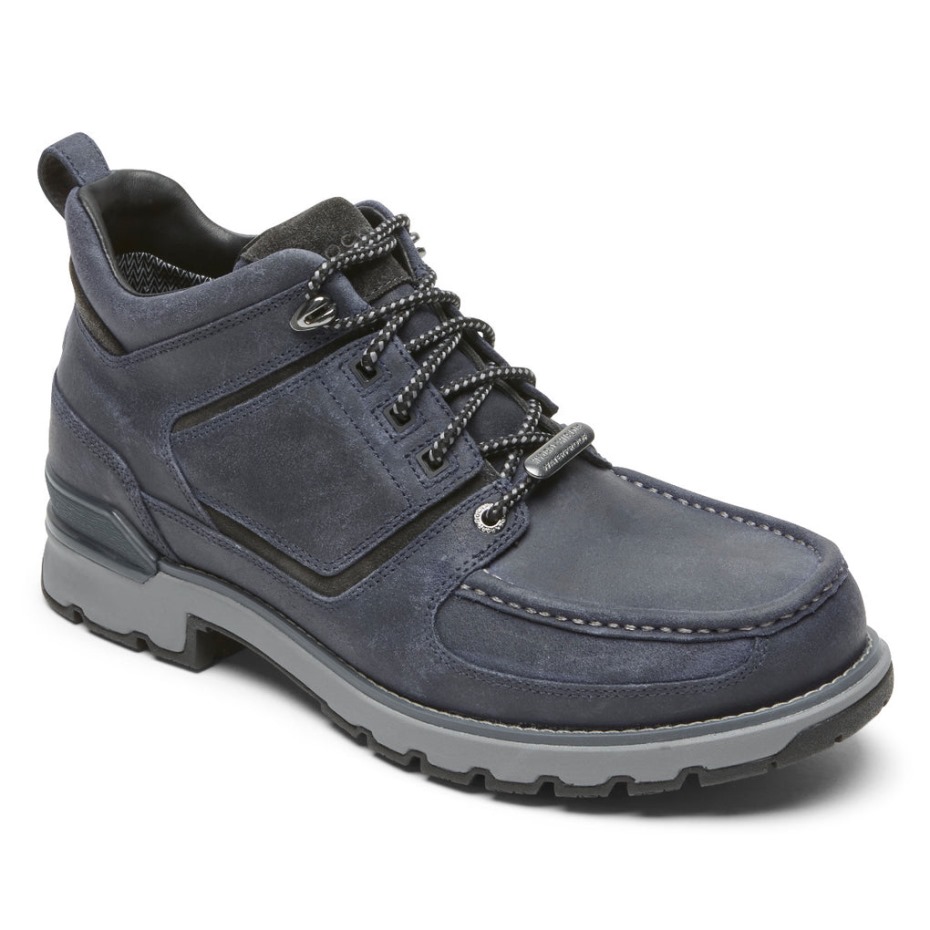 Bota Impermeable Para Hombre Rockport Total Motion Trek Umbwe Inkspot