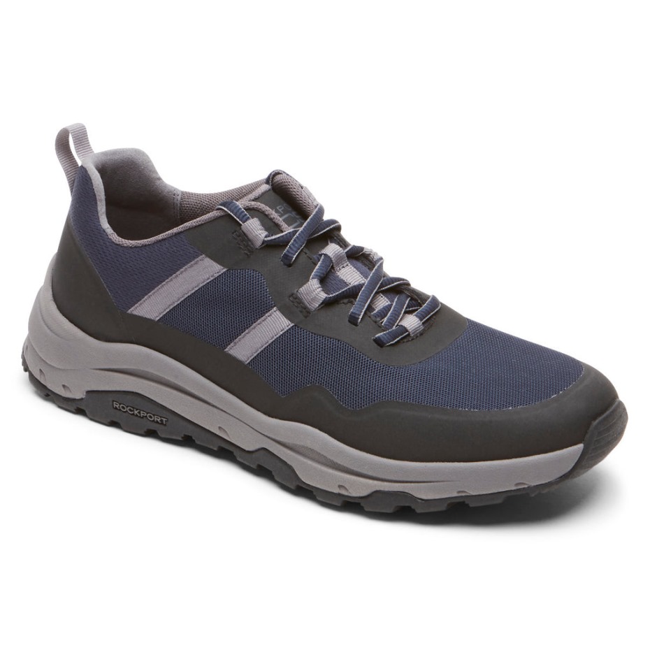 Rockport Hombres Xcs Birchfield Sport Trekker Nuevo Vestido Azul