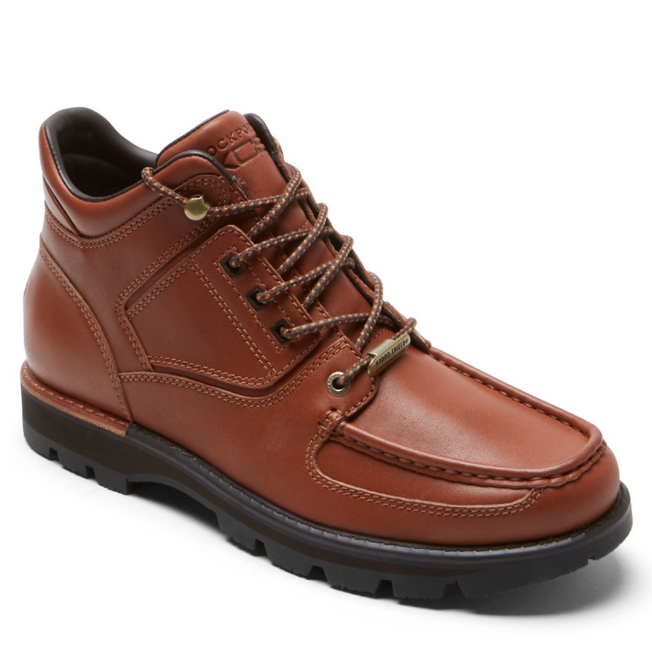 Rockport Hombres Xcs Umbwe Ii Trail Boot-waterproof Caoba Cuero