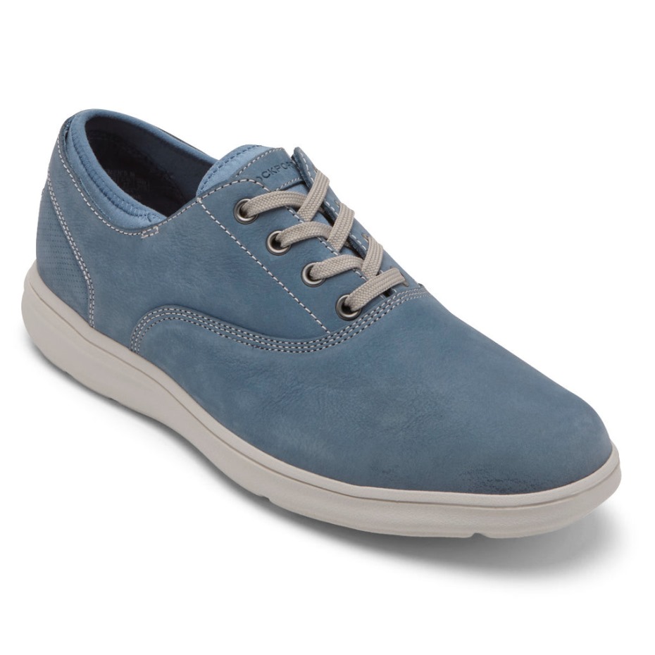 Zapatillas Rockport Hombre Semillas Cvo Azul Cielo Nubuck