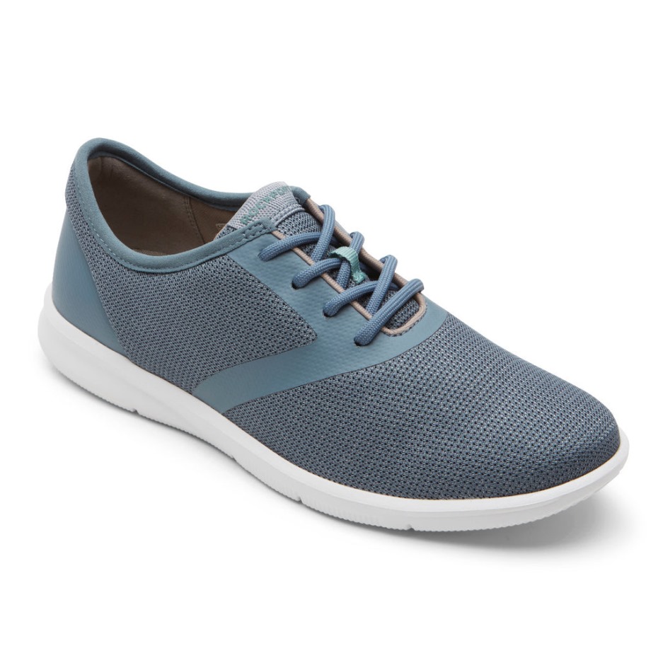Zapatillas Rockport Mujer Ayva Lavable Azul