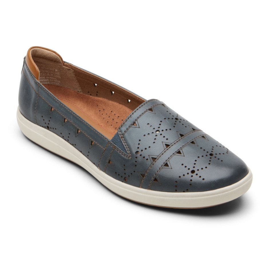 Rockport Mujer Bailee Slip-on Azul