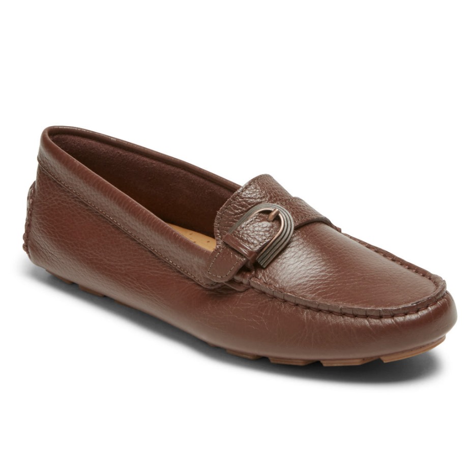 Mocasines Con Hebilla Bayview De Rockport Para Mujer Bourbon