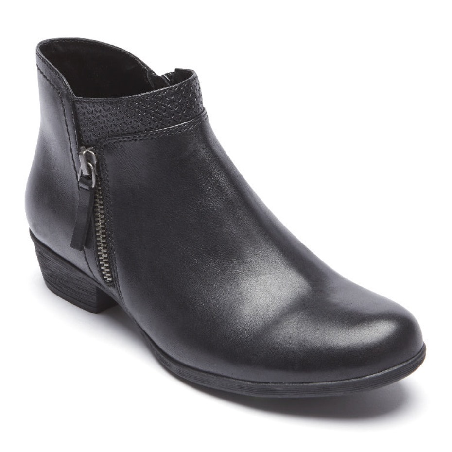 Botín Rockport Mujer Carly Negro