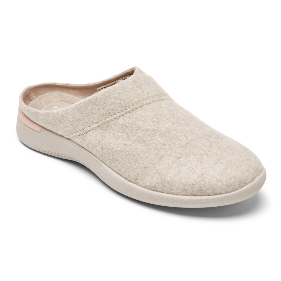 Rockport Jaime Mule Lavable Para Mujer Avena