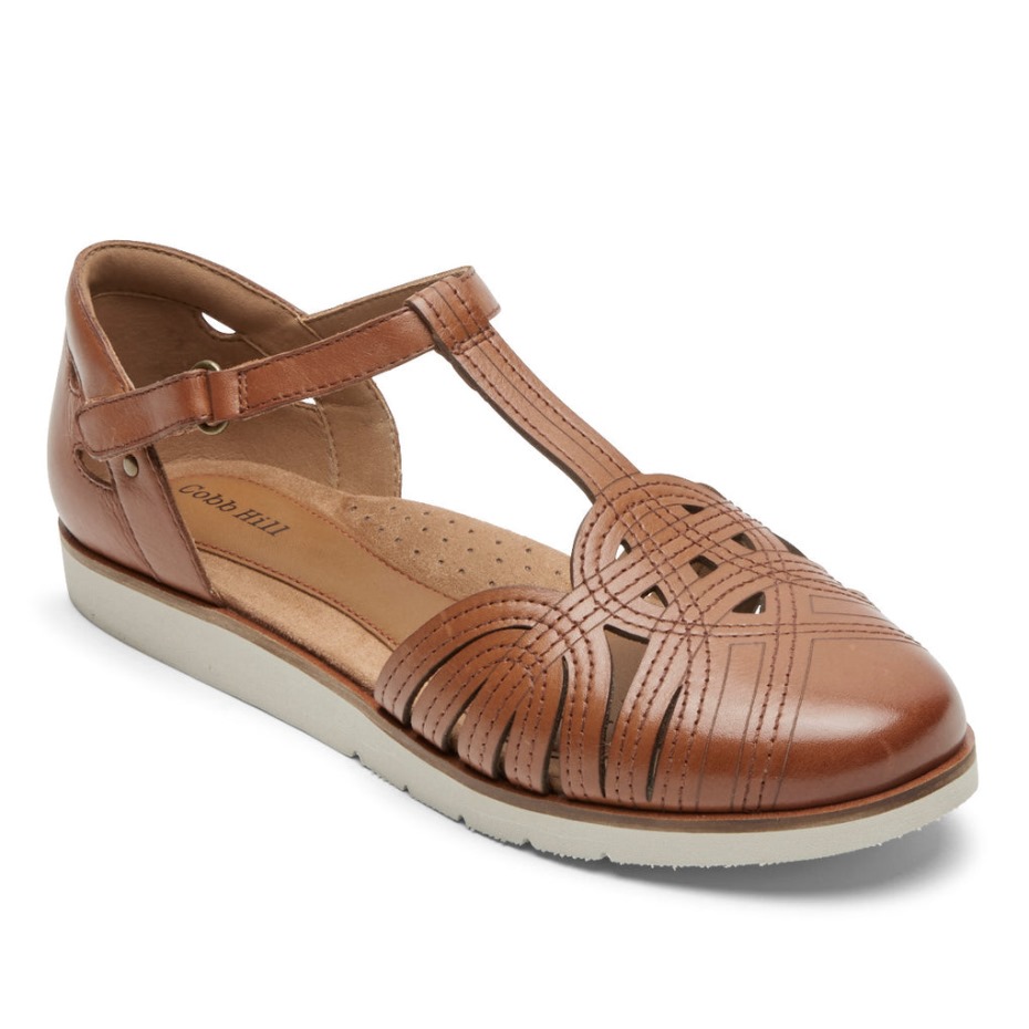 Sandalia De Pescador Rockport Laci Para Mujer Bronceado