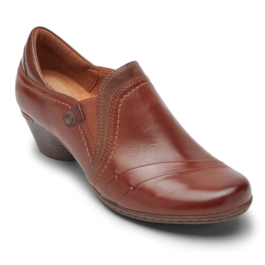 Rockport Mujer Laurel Slip-on Bronceado