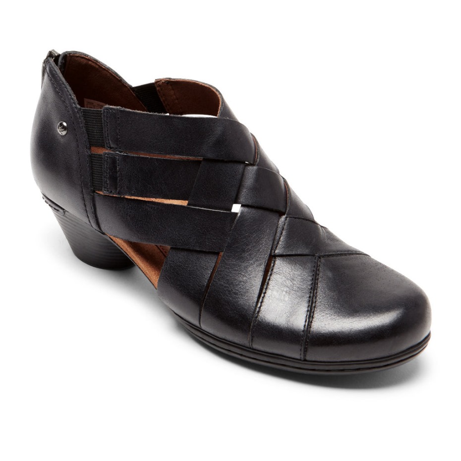 Botín Tejido Laurel Mujer Rockport Negro