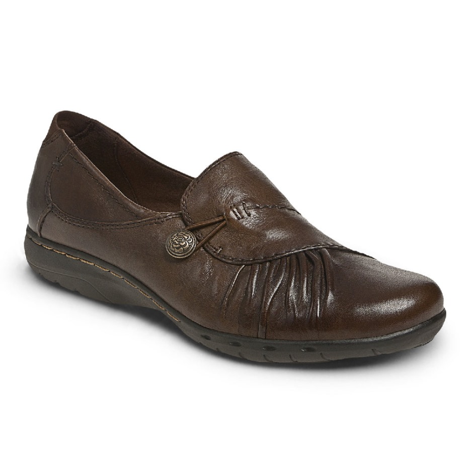 Rockport Paulette Slip-on Bark Para Mujer