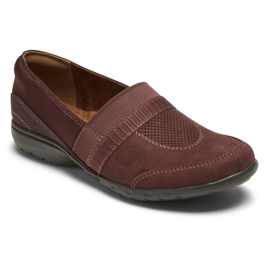 Rockport Penfield A-Line Slip-On Redwood Para Mujer