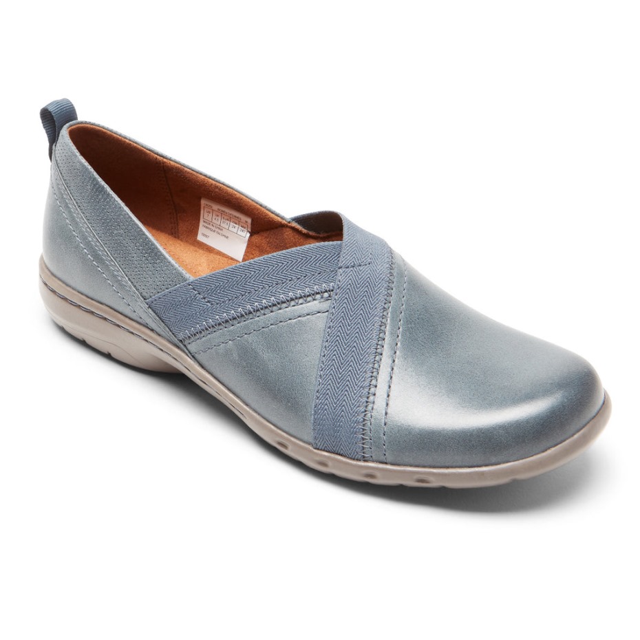 Rockport Mujer Penfield Slip-on Verde Azulado