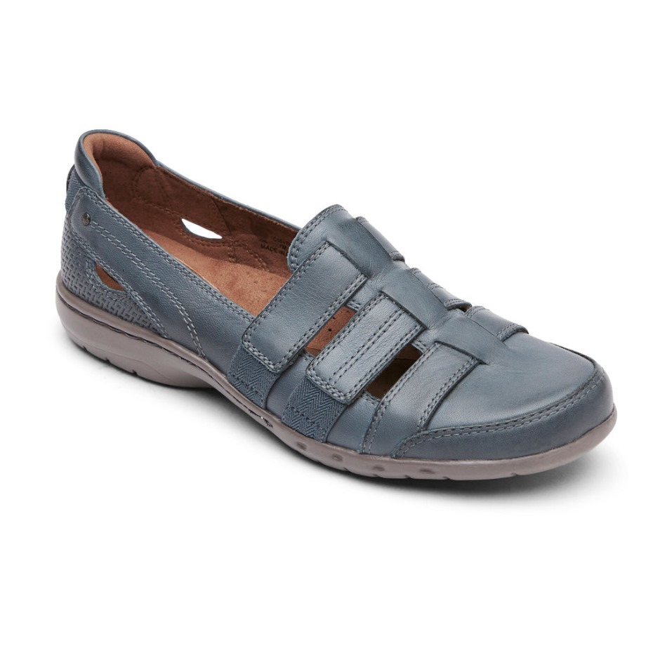 Rockport Mujer Penfield Strappy Slip-on Azul