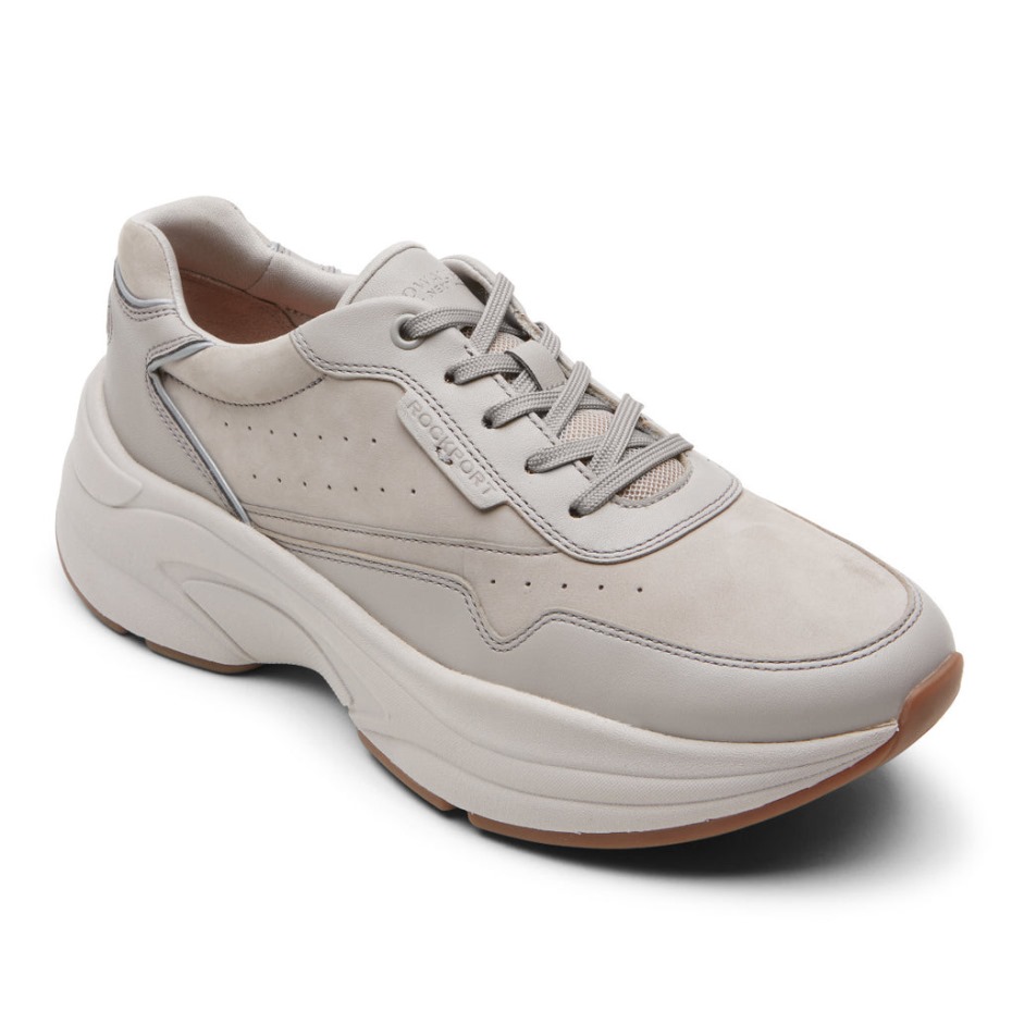 Zapatillas Rockport Mujer Prowalker Next Pluma Gris