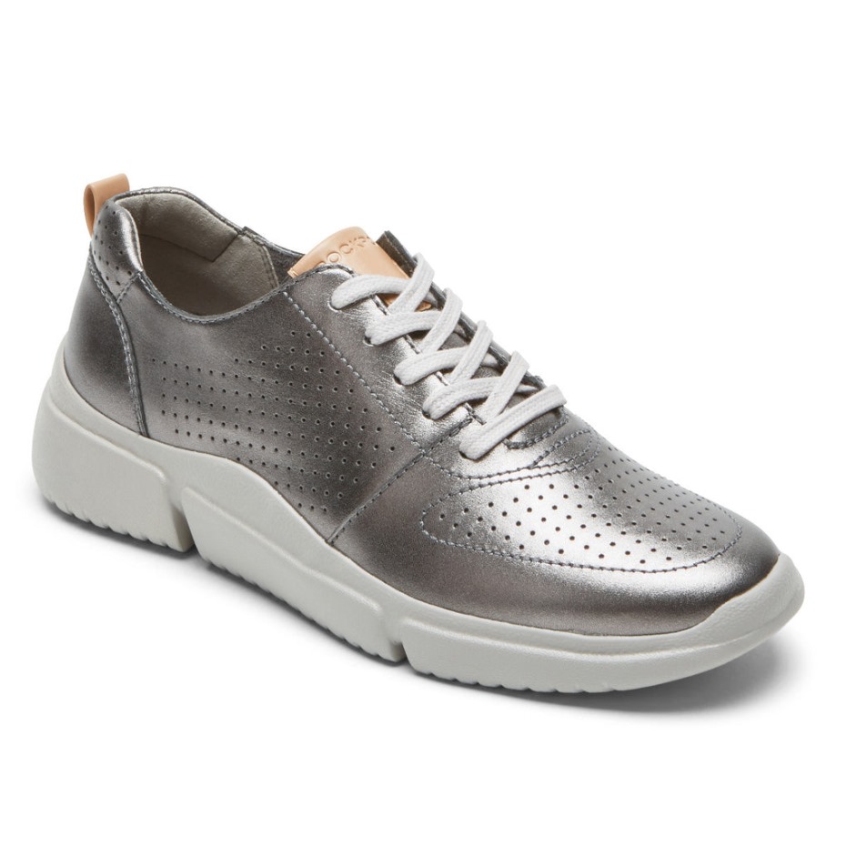 Zapatillas Rockport R-evolution Lavables Con Cordones Para Mujer Peltre Lavable