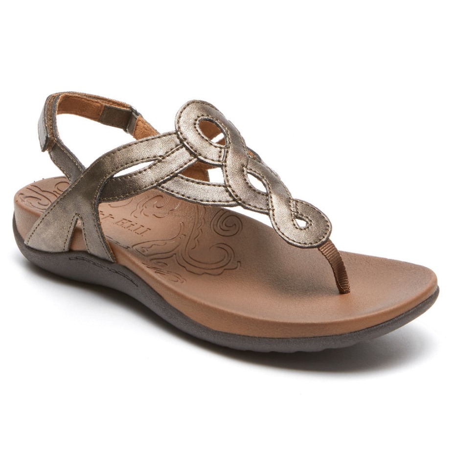 Rockport Mujer Ramona Sandalia Bronce