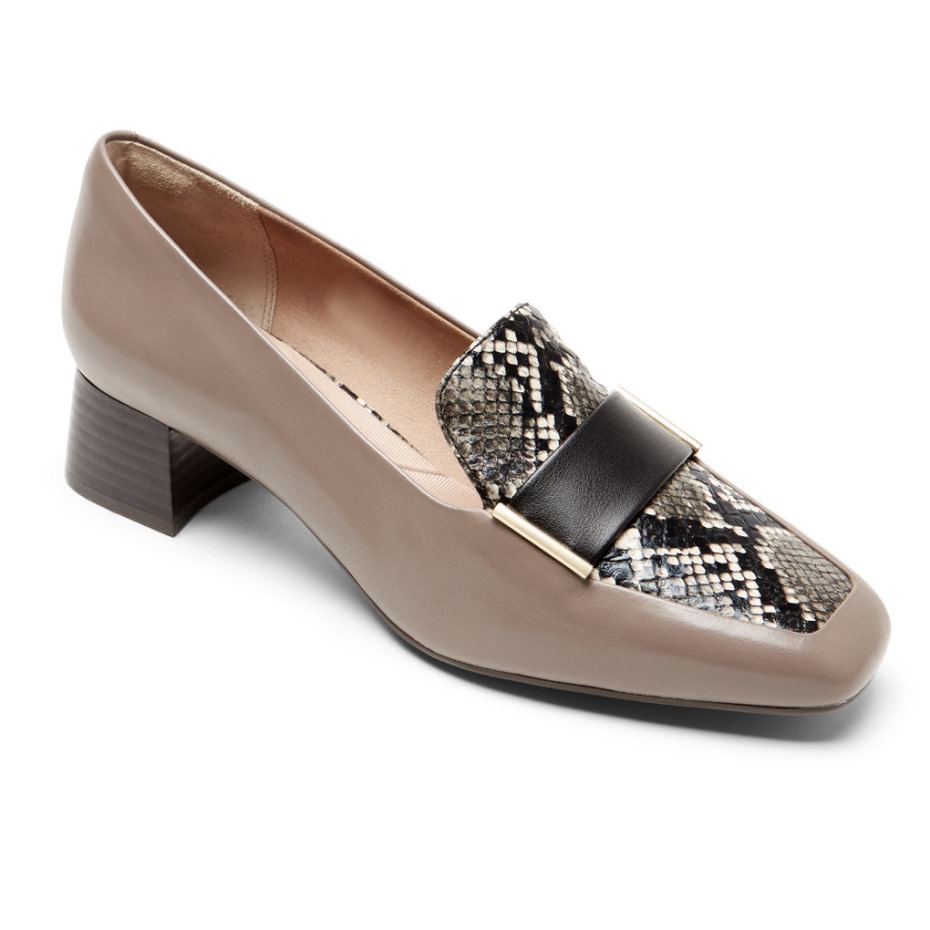 Mocasines Rockport Total Motion Esma Para Mujer Dover Taupe