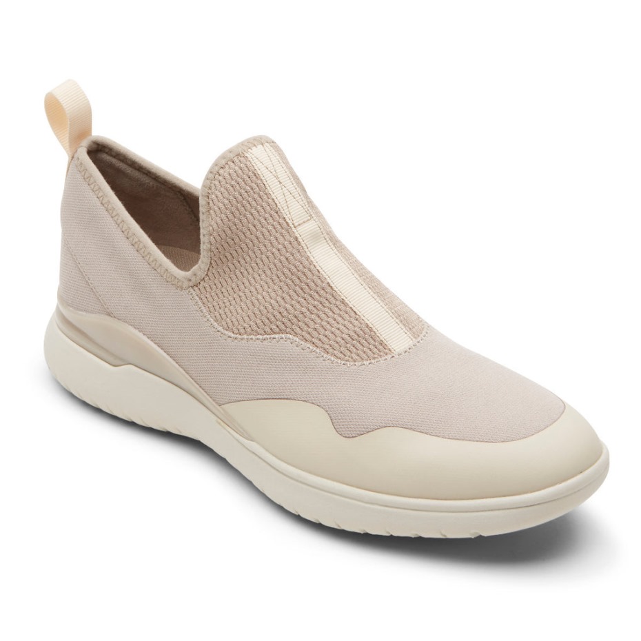 Rockport Mujer Total Motion Sport Mesh Slip-on Blanco Hummus Eco