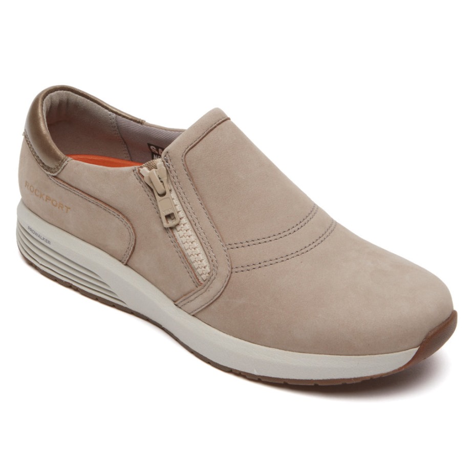 Zapatillas Rockport Mujer Trustride Prowalker Slip-on Taupe