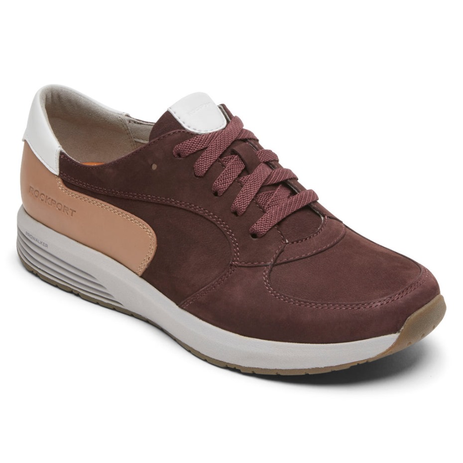 Zapatillas Rockport Mujer Trustride Prowalker Oxblood