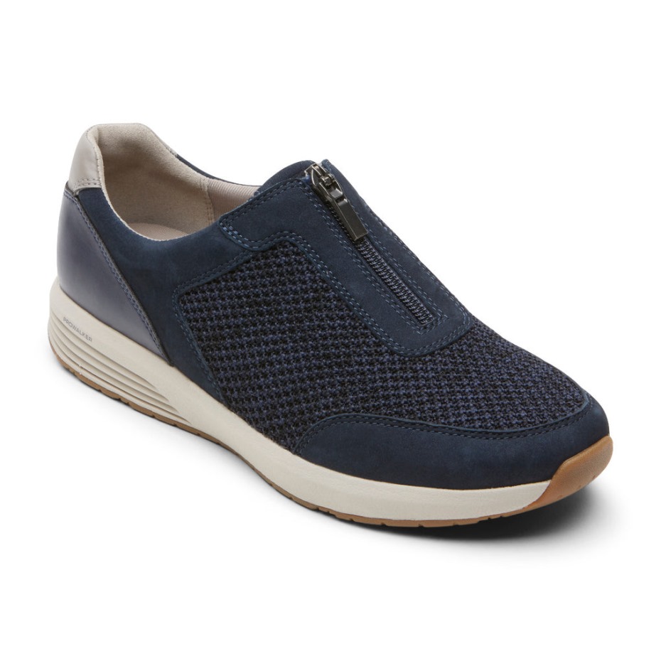 Zapatillas Rockport Mujer Trustride Prowalker Zip índigo